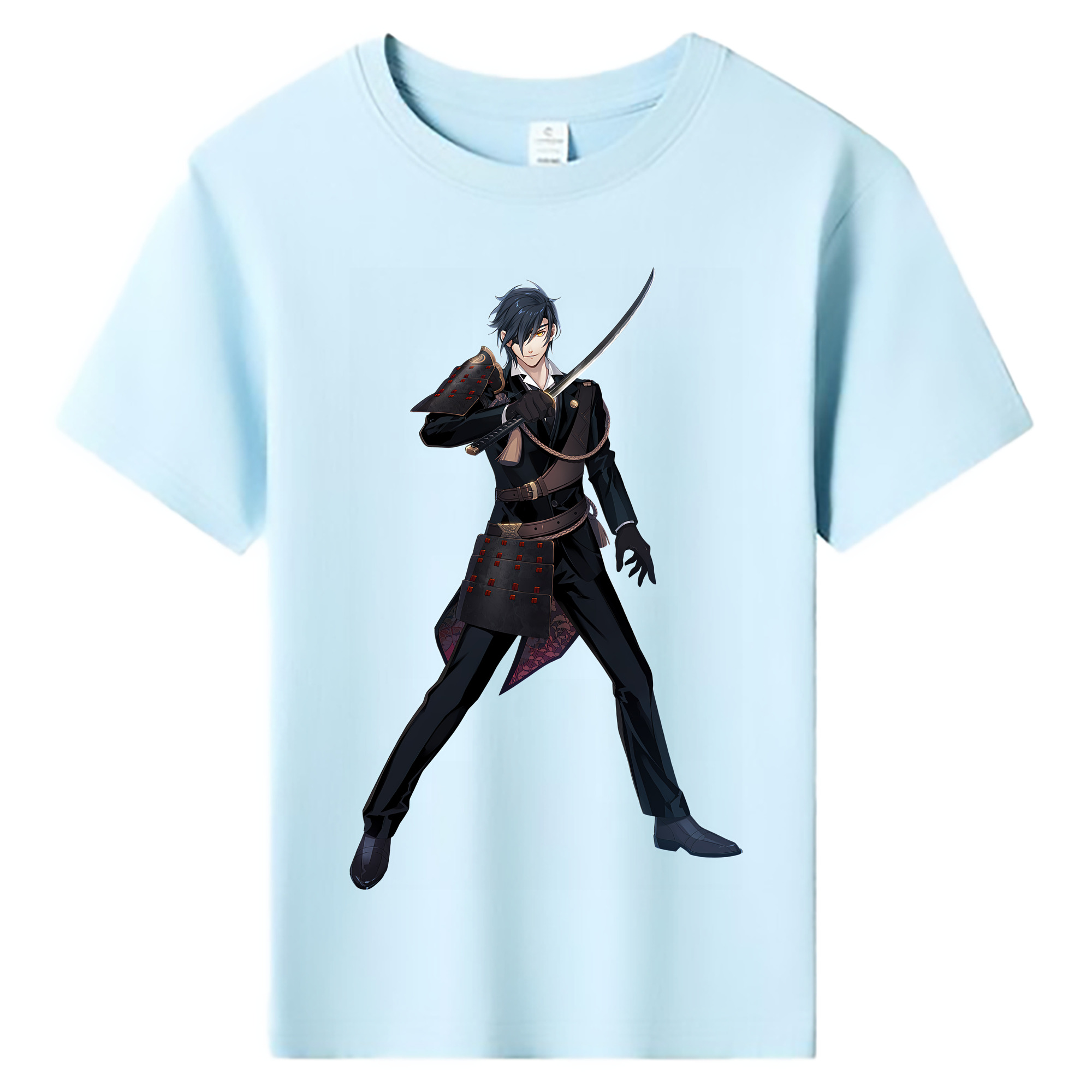 （画像用） 刀剣乱舞 Touken Ranbu 綿100％キッズTシャツ（フロントプリント）